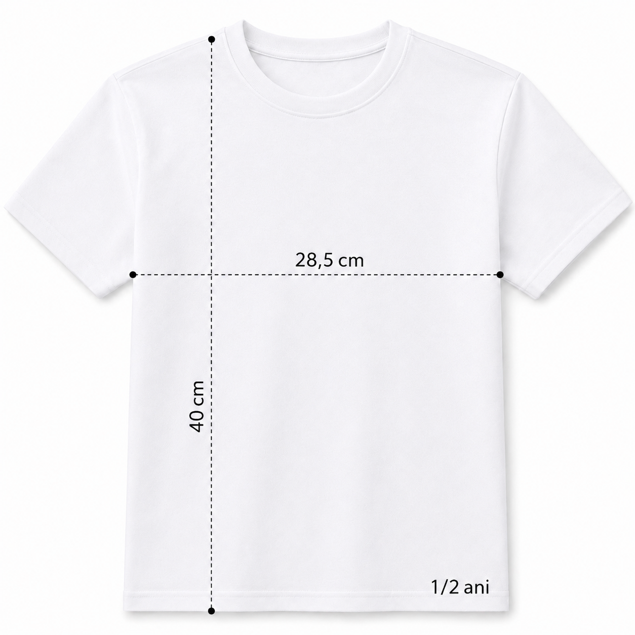 Megszemélyesíthető gyerek póló - egy oldalas - Image 3
